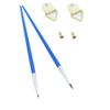 Опт-картина / Set of paintBoy brushes (2 pcs.) With mount for painting