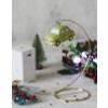 Фарфоровая мануфактура / Christmas tree toy "Humpbacked Zaporozhets - light green"
