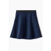 Skirt knit elastic blue color for girls