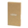 Key case BEFLER Classic, genuine leather, zipper, 55x135 mm, black