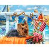 Опт-картина / Painting by numbers 40x50 York on the shore