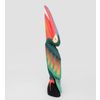 Decor and Gift / Wooden figurine "Green Pelican" 80 cm