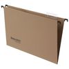 Hanging folder A4/Foolscap (406х245 mm), up to 80 sheets, SET of 10 PCs., cardboard, BRAUBERG (Italy)