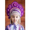 Русский народный костюм  / Kokoshnik "Elena", 12.5 cm
