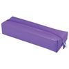 Hộp đựng bút chì-mỹ phẩm BRAUBERG giả da, "Shine", màu tím, 20x6x4 cm