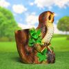 Хорошие сувениры / Figured pots "Owl on a tree" 37x30x21 cm