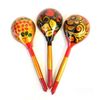 Хохлома Оптом / Wooden dining spoon "with painting" 10 pieces