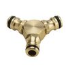 Connector (connector) KARCHER (KERCHER), tripartite, hoses, brass