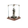 Золотая антилопа / Figurine "Special Forces on a Stone" in a glass box