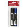 Set for magnetic marker Board (magnetic eraser, 2 markers 5 mm black, blue), BRAUBERG