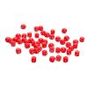 GamesDealer / Ossos de plástico, 10 mm, 1 peça, vermelho