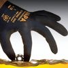 MAPA / Textile gloves Ultrane 500, nitrile coating (doused), oil resistant, size 8 (M), black