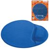 DEFENDER / Mouse pad Easy Work, blue, polyurethane + lycra coating, 260x225x5 mm, blue