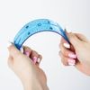 Set drawing small flexible BRAUBERG "FLEX" (line 15 cm, triangle, protractor), assorted