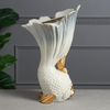 Керамика ручной работы / Table vase "Fish" 32.5 cm