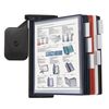 BRAUBERG / Demonstration system "SOLID" wall, adjustable angle, 10 color panels A4, black