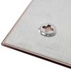 Board magnetic marker glass (60x80 cm), RED, OFFICE, "2x3" (Poland)