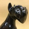 Porcelain figurine "the giant Schnauzer black"