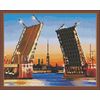 ВанГогВоМне / VanGogVoMne / Diamond mosaic "Broken bridges" 40x50 cm