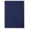 BRAUBERG / Notebook A5, 80 yaprak, "Metropolis", plastik spiral, kafes, plastik kapak, MAVİ / 12 adet.
