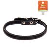 Пижон / Dude / Leather collar round, 31 х 1.5 cm, ОШ 25-27 cm