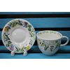 Bouillon pair of Green polka dot 1st grade