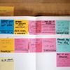 POST-IT / Self-adhesive block (sticker) ORIGINAL "Neon Pink" 76x76 mm, 450 sheets, assorted