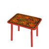 Золотая Хохлома / Small table "Childhood", adjustable metal supports