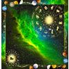 Silk scarf "Astromagy" Zodiac