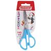 PYTHAGORAS scissors, 145 mm, asymmetrical handles, carton packing with hanger, assorted