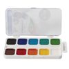 Aquarelle GAMMA "Classic" 10 Farben, Honig, ohne Pinsel, Kunststoffetui, Euro-Aufhängung