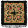Павловопосадский платок  / Shawl "Evening", with woolen fringe