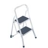 ARNO / Steel step ladder, 2 WIDE STEPS 20x30 cm, upper platform 46 cm, up to 150 kg, weight 4 kg