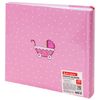 Photo album BRAUBERG "It's a girl" for 200 photos 10x15 cm, hard cover, paper pages, box, pink