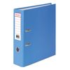 Reliure enduite PVC BRAUBERG 80 mm avec coin, bleu (double vie)