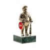 Золотая антилопа / Statuette "Policeman" on the stone