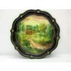 Сувениры из Н.Тагила / Souvenirs from N. Tagil / Tray "Subject painting. Landscape No. 11", 19 cm