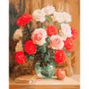 Опт-картина / Dipinto con numeri 40x50 Natura morta con rose