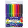 Sharpeners BRAUBERG "ACADEMY", 10 colors, ventilated cap, PVC packaging
