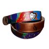 Colourful ladies belts handmade