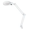 TransVit / 台灯“Leda S20”，放大镜（2/9 倍，塑料），夹子，LED 8 W，高 60 cm