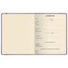 Альт / Diary grade 1-11, leatherette (light), embossing, elastic band, lace, 48 sheets, MEGAPOLIS Violet. / 10 pieces.