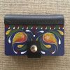 Усадьба Чернаково / Blue pocket business card holder