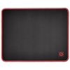 DEFENDER / Gaming mouse pad Black M, fabric + rubber, 360x270x3 mm, black