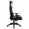 Computer chair BRABIX "GT Master GM-110", two pillows, eco-leather, black / yellow