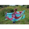 Silk scarf "April"