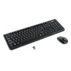 SVEN / Set of wireless Comfort 3300, keyboard 104 keys, mouse 2 buttons + 1 wheel-button, black