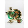 Дулевский фарфор / Samovar electric "Poppies on green", 3 liters