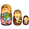 La matrioshka "Maestro" 3 muñecas