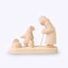 Богородская игрушка / Wooden souvenir "Polite bear cub"
